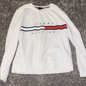 Medium white Tommy Hilfiger Crew neck